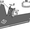 Gåsefodsskær 457mm