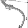 Harvetand 32 x 10 med spids