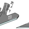 Gåsefodsskær 140mm - DURAFACE