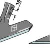 Gåsefodsskær 160mm - DURAFACE