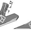 Gåsefodsskær 140mm