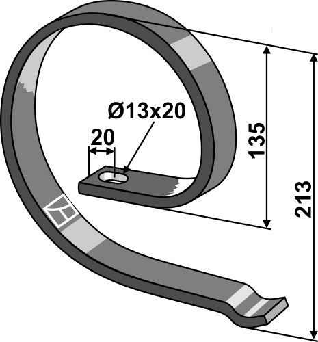 Overdel 45x10