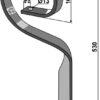 Harvetand 32 x 10
