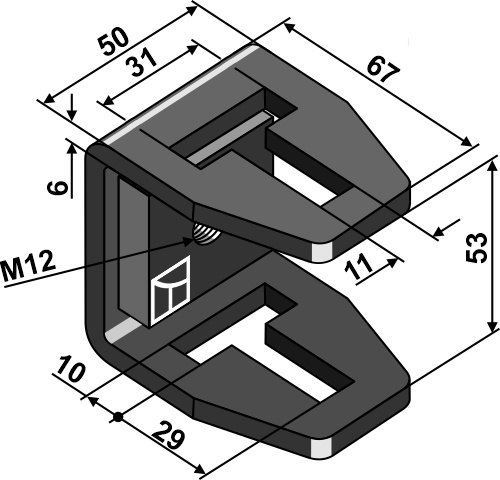 Holder 64mm
