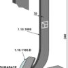 Tand med skær 160mm - DURAFACE