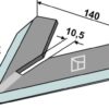 Gåsefodsskær 140mm - DURAFACE