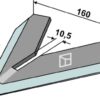 Gåsefodsskær 160mm - DURAFACE