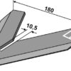 Gåsefodsskær 180mm
