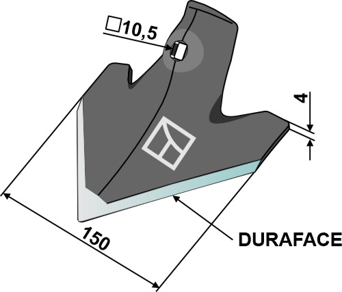 Gåsefodsskær - DURAFACE