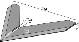 Gåsefodsskær 380mm