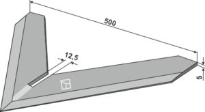 1.10.1156 Gåsefodsskær 500mm