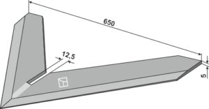 1.10.1159 Gåsefodsskær 650mm