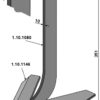 Tand med skær 240mm