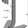 Tand med skær 260mm