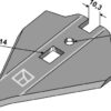 Gåsefodsskær 80mm