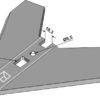 Gåsefodsskær 160mm