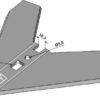 Gåsefodsskær 180mm
