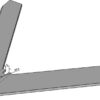 Gåsefodsskær 380mm