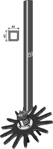 Komplet Fingerstjernehjul Ø310mm - tand