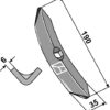 Harvespids 190x35x6mm K25