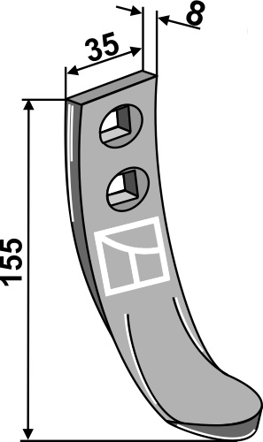 Sporløsner skær K55