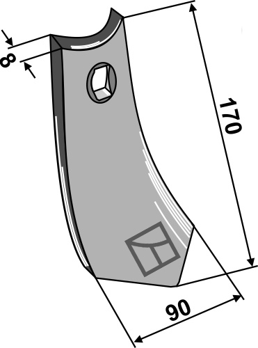 Harvespids 170x90x8