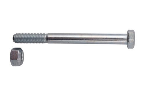 Bolt M12x1,75x130 - 8.8 m. låsemøtrik