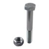 Bolt M12x1,75x80 - 8.8 m. låsemøtrik