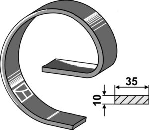 Overdel 35x10 - Marsk Stig