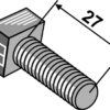 Bolt M16x27
