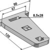 Beslag 120x10x90