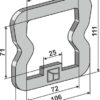 Beslag 111x6x106