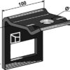 Holder til tand 70x12