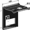 Holder til tand 70x12