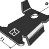 Låseplade (antirotationsikring)