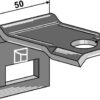 Holder til tand 32x12