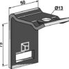 Holder til tand 32x10