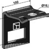 Holder til tand 70x12