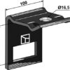 Holder til tand 70x12 & overdel 70x10