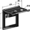 Holder til tand 90x13 & overdel 90x11