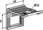 Holder til tand 32x12 & overdel 32x10