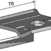 Holder til tand 45x12