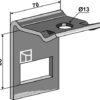 Holder til tand 45x10