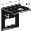 Holder til tand 80x10