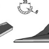 Gåsefodsskær 150mm