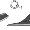 Gåsefodsskær 175mm