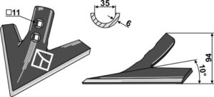 1.kh31 Gåsefodsskær 200mm