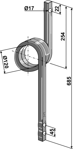 Sporløsner Tand - højre model