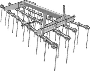 Harvesektion svær model - 2000