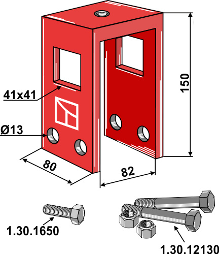 Holder komplet